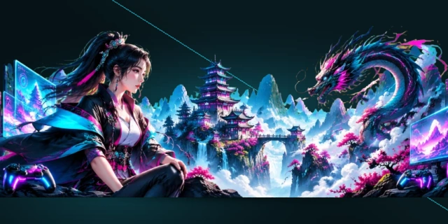 江山美景画